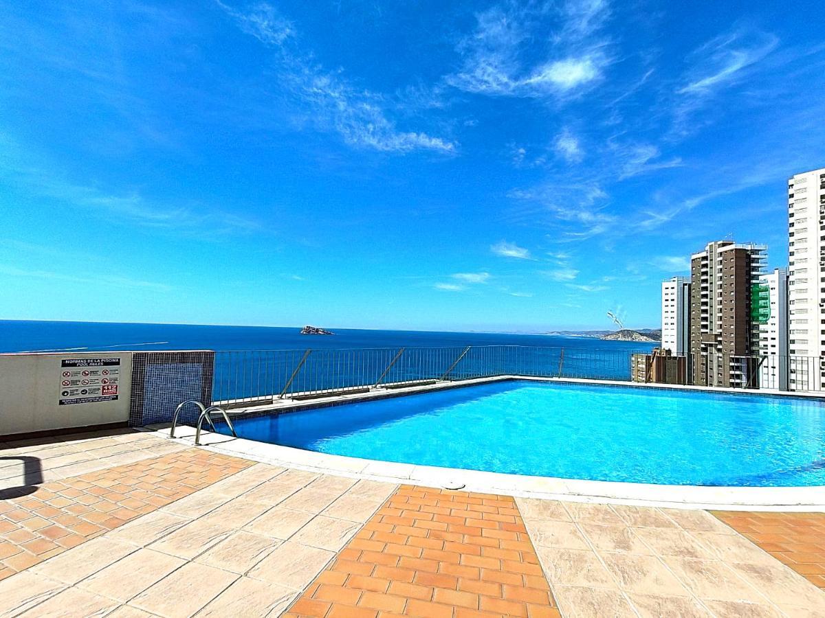 Stunning Two Level Apartment In Benidorm Villa Marina Dış mekan fotoğraf